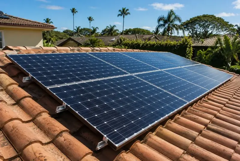 Installation de panneaux solaires à Saint-Guiraud